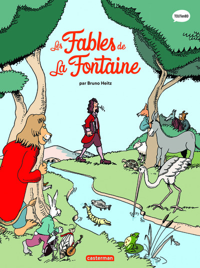 Les Classiques en BD - Les Fables de La Fontaine - Bruno Heitz