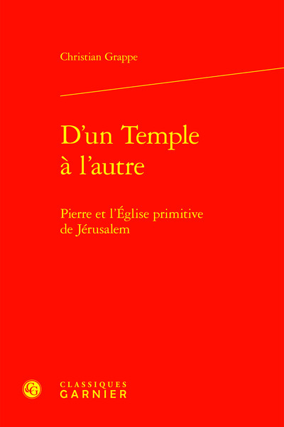 D'un Temple à l'autre