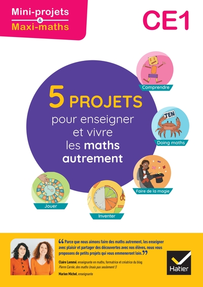 Mini-projets Maxi-maths CE1 Ed. 2023 - Guide pédagogique