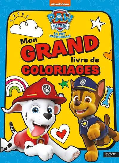 La Pat' Patrouille / mon grand livre de coloriages