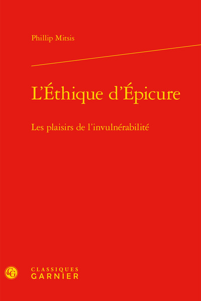 L'Éthique D'Épicure, Les Plaisirs De L'Invulnérabilité