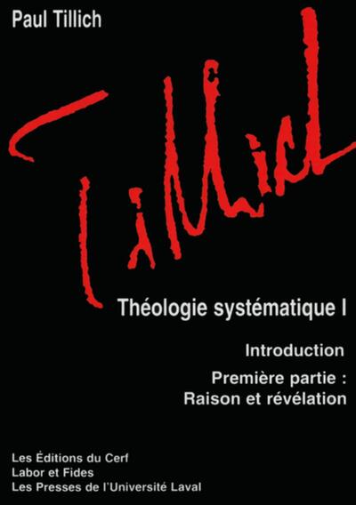 Théologie systématique - Volume 1