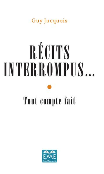 Récits interrompus