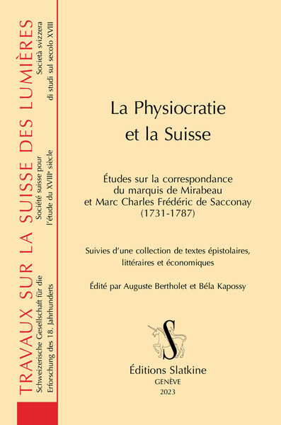 22 - La Physiocratie et la Suisse