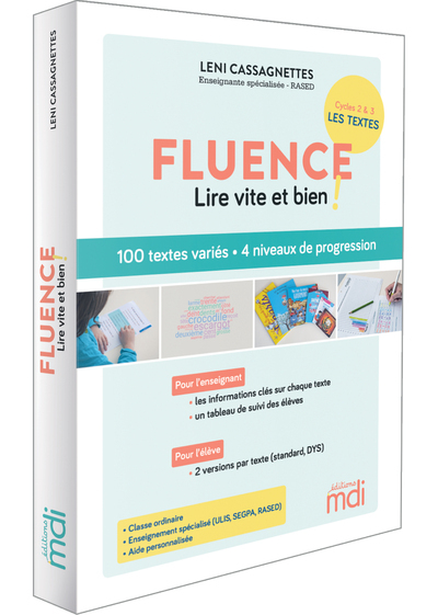 Fluence - 100 textes pour lire vite et bien !