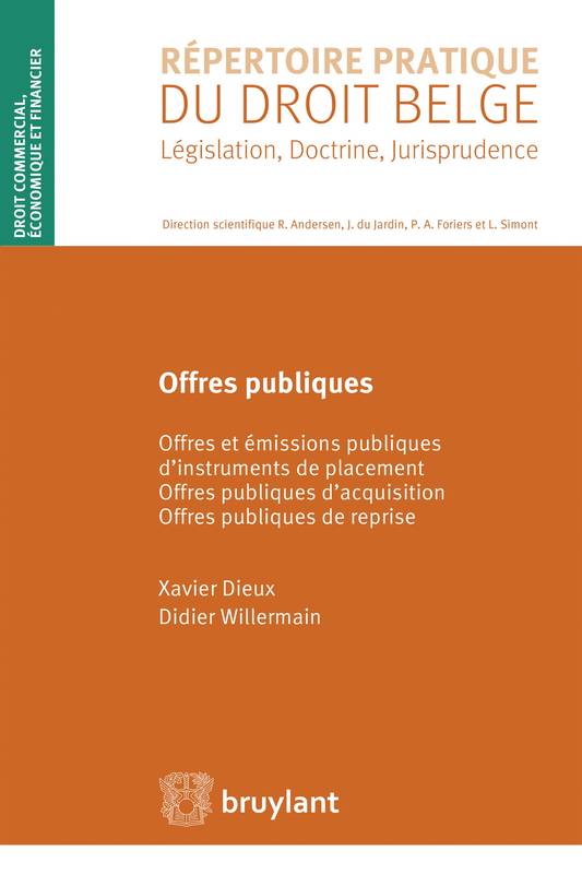 Offres publiques - Didier Willermain