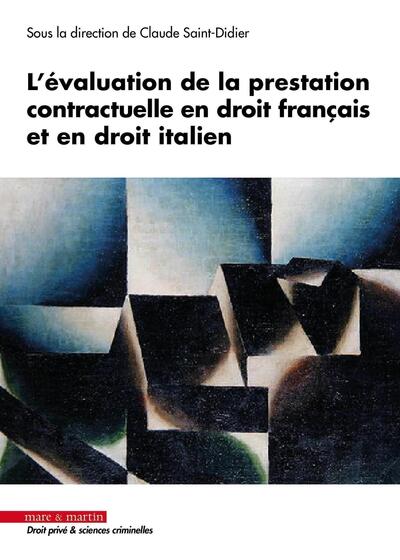 Evaluation de la prestation contractuelle en droit français et en droit italien