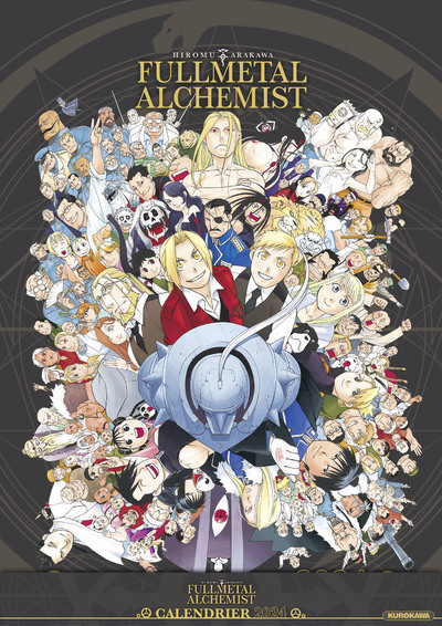 Calendrier Fullmetal Alchemist 2024