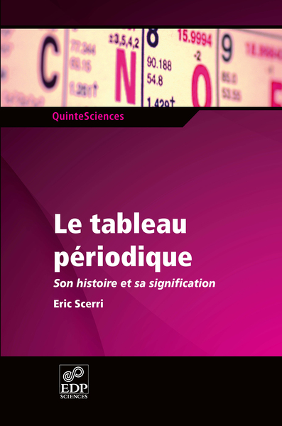 Tableau Periodique - Son Histoire Et Sa Signification