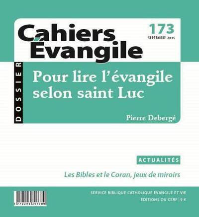 Cahiers Evangile N° 5 Volume 173 - Pierre Deberge