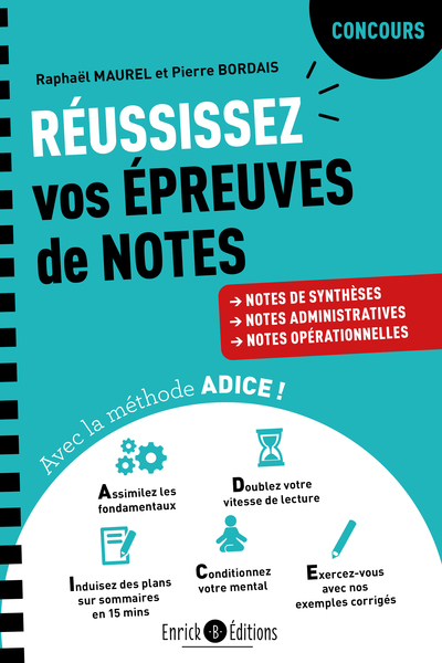 Réussissez vos épreuves de notes avec la méthode ADICE !