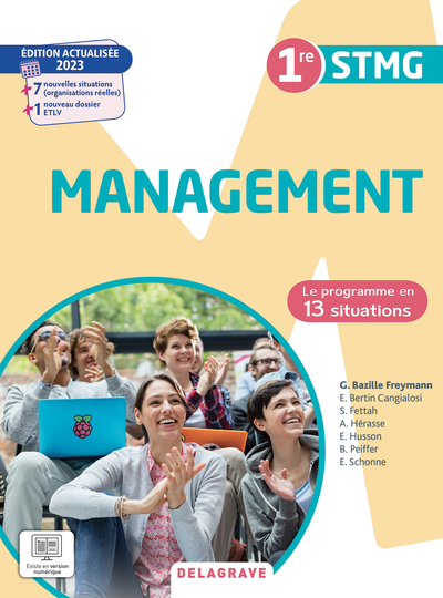 Le programme en situations - Management 1re STMG (2023) - Pochette élève - Eve Bertin Cangialosi, Smaïn Fettah, Anne  Hérasse, Emmanuel  Husson, Bruno Peiffer, Emmanuelle Schonne