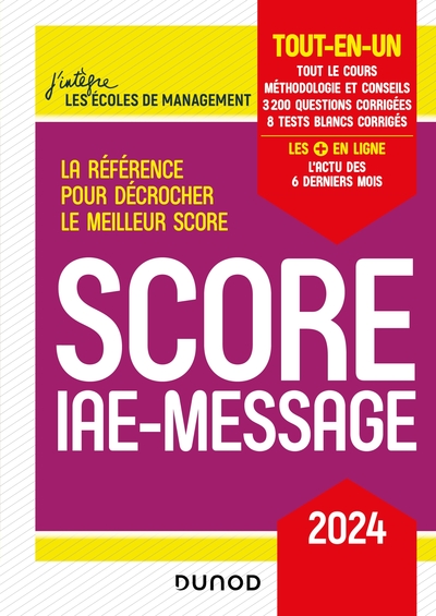 Score IAE-Message - 2024 - Benoît Priet