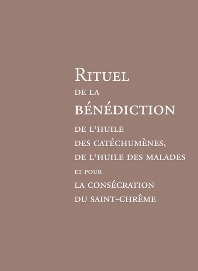 Rituel de la bénédiction - Aelf