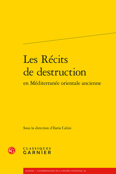 Les Récits de destruction