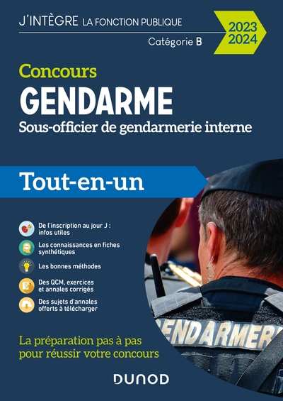 Concours Sous-officier de gendarmerie interne - 2023-2024 - Benoît Priet