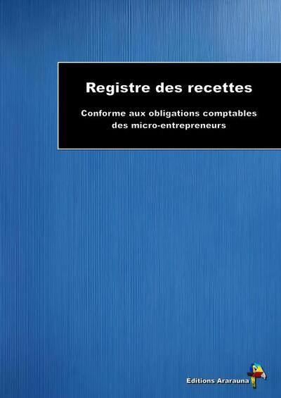 Registre des recettes micro-entreprise