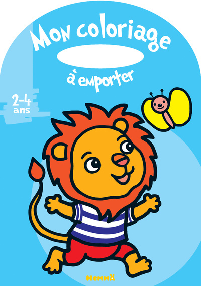 Mon coloriage à emporter (2-4 ans) (Lion)