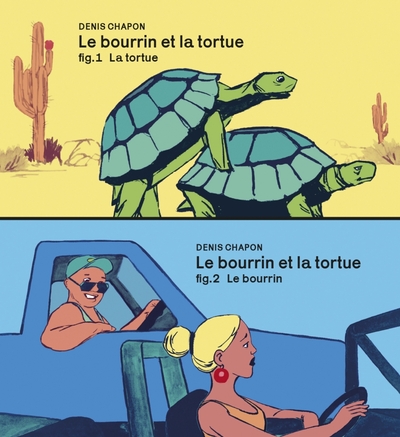 Le bourrin et la tortue - Flip book