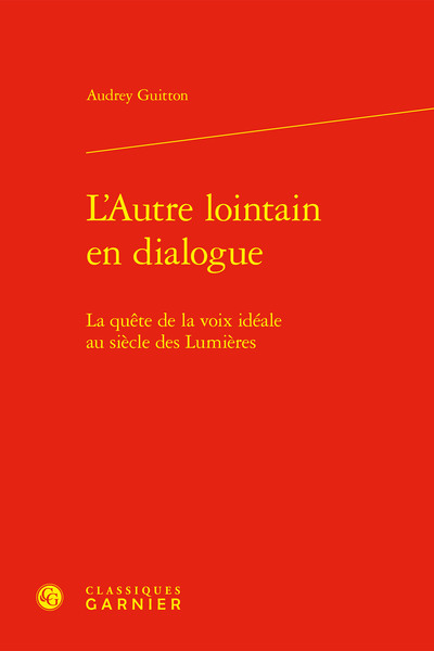 L'Autre lointain en dialogue