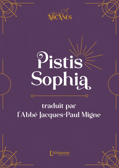 La Pistis Sophia - Jacques-Paul Migne