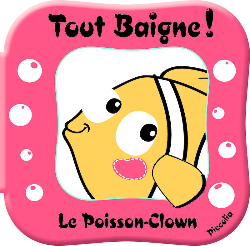 Livre bain - Le Poisson clown