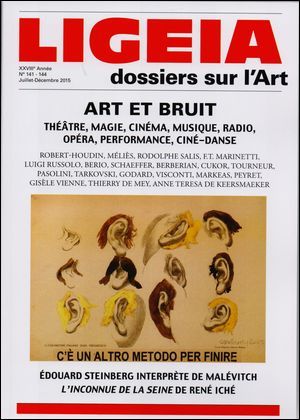 Ligeia N°141-144 Arts Et Bruits