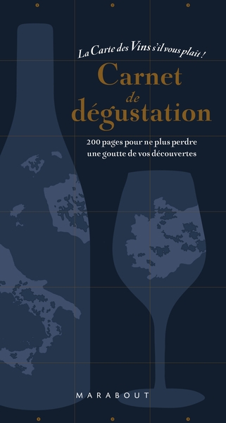 Carnet de dégustation - La carte des vins s'il vous plait