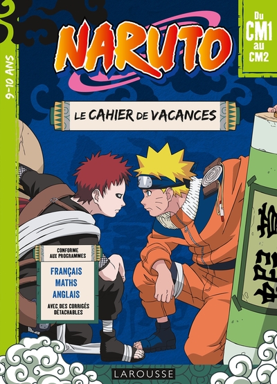 Naruto - Cahier De Vacances  Du Cm1 Au Cm2 - Sandra Lebrun