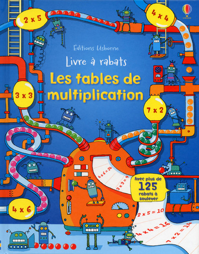 Les Tables De Multiplication - Livre À Rabats