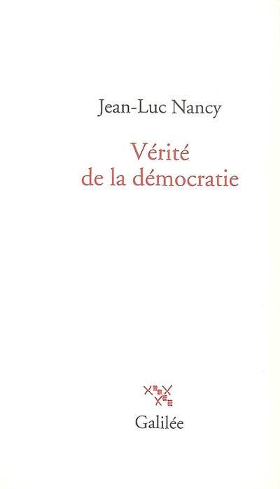 Vérité de la démocratie