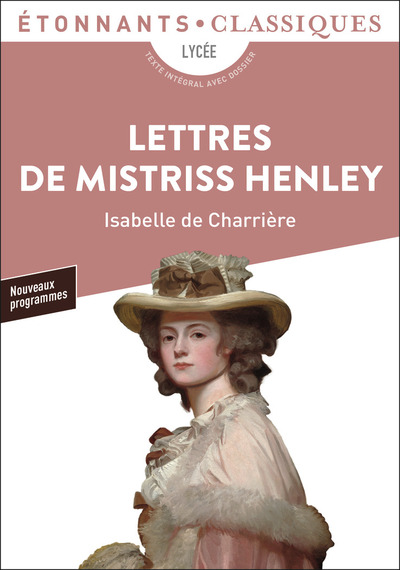 Lettres de Mistriss Henley - Isabelle de Charrière