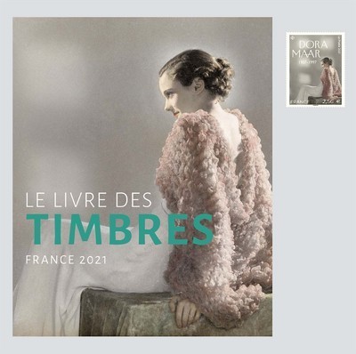 Le livre des timbres - France 2021