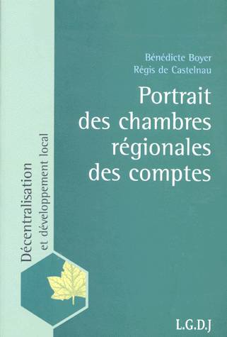 Portrait Des Chambres Regionales Des Comptes