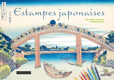 Cartes postales à colorier : Estampes japonaises - x