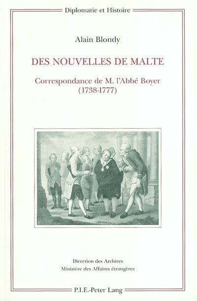 Des nouvelles de Malte