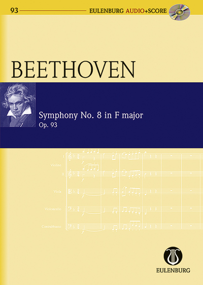 Symphonie No. 8 Fa Majeur, Op. 93. Orchestra. Partition D'Étude. - Ludwig Van Beethoven