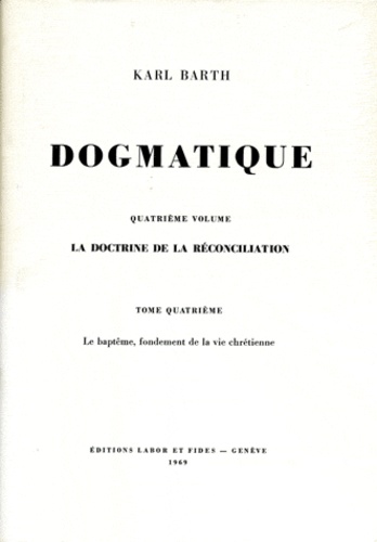 Dogmatique  - Volume 26