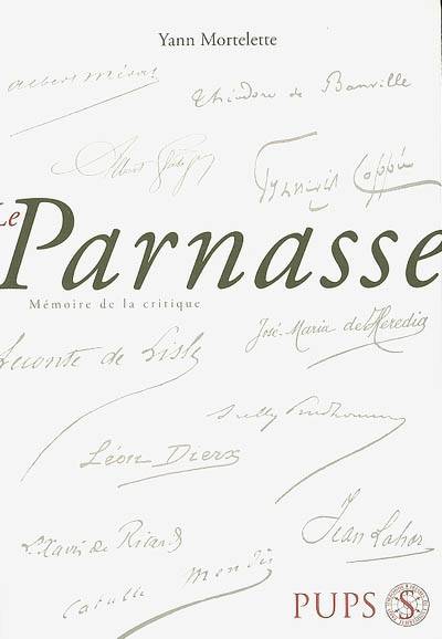 Parnasse - Yann Mortelette