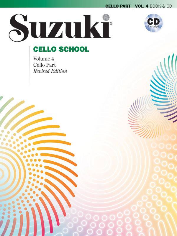 Suzuki Cello School 4 (Revised)