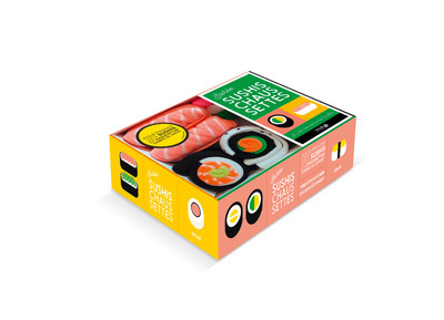 Coffret soirée sushis chaussettes