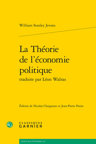 La Théorie de l'économie politique