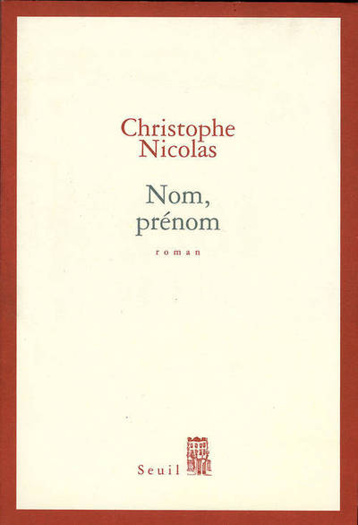 Nom, Prénom - Christophe Nicolas