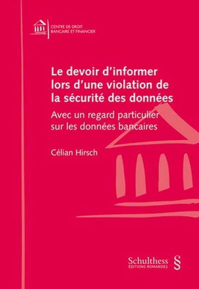 Le devoir d 'informer lors d'une violation de la sécurité des données