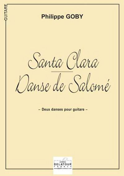 Santa Clara Et Danse De Salome Pour Guitare