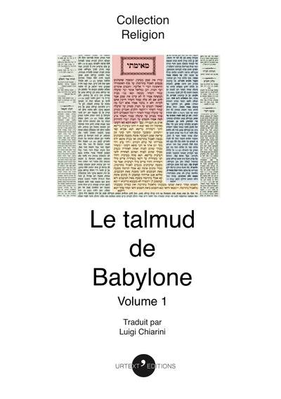 Le Talmud De Babylone Volume 1