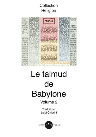 Le Talmud De Babylone Volume 2