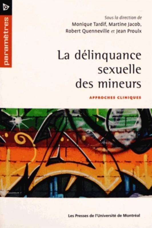 La délinquance sexuelle des mineurs