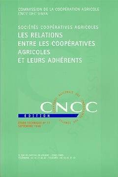 Les relations entre les coopératives agricoles et leurs adhérents - [actes de la journée d'études tenue le 26 février 1998