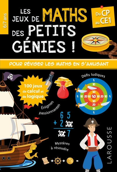 Jeux De Maths Des Petits Génies ! / Du Cp Au Ce1, 6-7 Ans